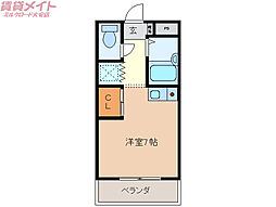 ラフレシール山城 4階/-