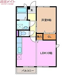 メゾン・サンパティーク1 1階/-