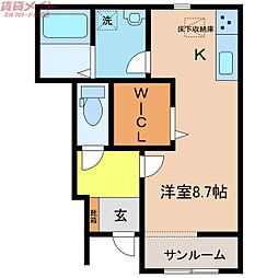 コスミックエステート 北 1階/-