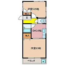 コーポラス日野 10 ｜ 三重県四日市市西日野町（賃貸アパート1LDK・2階・36.00㎡） その2