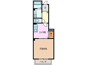 グリーンタウン2番館 211 ｜ 三重県四日市市伊倉１丁目（賃貸アパート1DK・1階・36.49㎡） その2