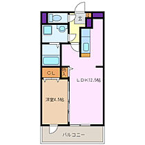 メゾンモンマルトル1 106 ｜ 三重県四日市市日永２丁目（賃貸マンション1LDK・1階・40.45㎡） その2