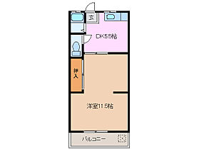 サワヤ荘 6 ｜ 三重県四日市市笹川２丁目（賃貸アパート1DK・2階・35.00㎡） その2