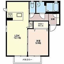 エスターテ 202 ｜ 三重県四日市市城西町（賃貸アパート1LDK・2階・43.75㎡） その2