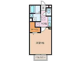 ボンヌ・シャンス 103 ｜ 三重県四日市市浜旭町（賃貸アパート1K・1階・30.27㎡） その2