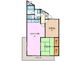 サンフィールド吉川 303 ｜ 三重県四日市市ときわ５丁目（賃貸マンション2LDK・3階・46.20㎡） その2