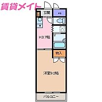 三重県四日市市日永2丁目（賃貸マンション1K・1階・30.43㎡） その2