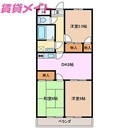 🉐敷金礼金0円！🉐ファミール西浜田 北館