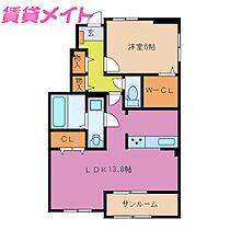 三重県四日市市大井手1丁目（賃貸アパート1LDK・1階・54.19㎡） その2