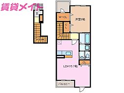 フロントリバー・サンIII 2階