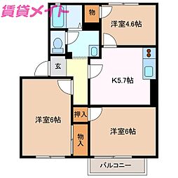 🉐敷金礼金0円！🉐コーポラスたなか A棟