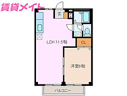 シティハイツイシダ 2階
