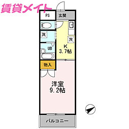ヴェルドミール 4階