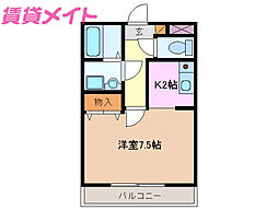 ハイツ大好 1階/-