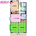 コスモシティ日永4階5.0万円