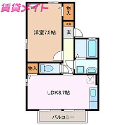 🉐敷金礼金0円！🉐ウエストバンブーII　B棟