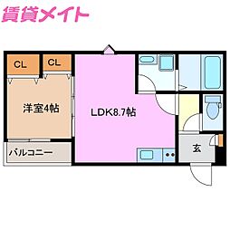 LECOCON四日市 II 1階/-