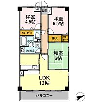 三重県鈴鹿市若松北２丁目（賃貸マンション3LDK・3階・69.21㎡） その2