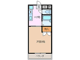 三重県鈴鹿市飯野寺家町（賃貸マンション1K・2階・23.10㎡） その2