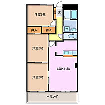 三重県鈴鹿市西条７丁目（賃貸マンション3LDK・5階・68.23㎡） その2