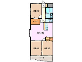 三重県鈴鹿市竹野１丁目（賃貸マンション3LDK・6階・67.86㎡） その2