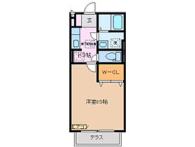 三重県鈴鹿市石垣２丁目（賃貸アパート1K・2階・30.27㎡） その2