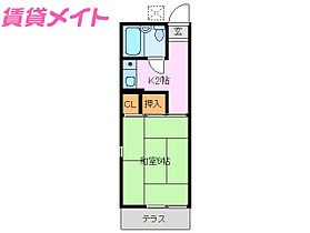 三重県鈴鹿市庄野羽山1丁目（賃貸アパート1K・1階・19.80㎡） その2