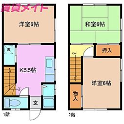 🉐敷金礼金0円！🉐近鉄名古屋線 箕田駅 徒歩12分
