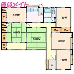 🉐敷金礼金0円！🉐近鉄名古屋線 鼓ヶ浦駅 徒歩7分