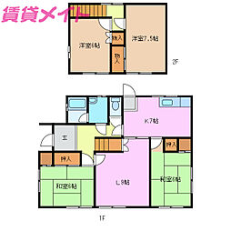 🉐敷金礼金0円！🉐近鉄鈴鹿線 平田町駅 徒歩15分