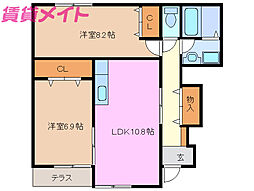 伊勢鉄道 玉垣駅 徒歩13分