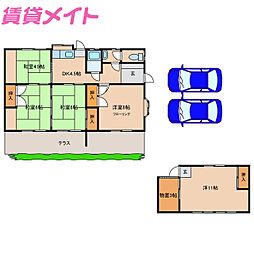 🉐敷金礼金0円！🉐近鉄鈴鹿線 平田町駅 徒歩34分