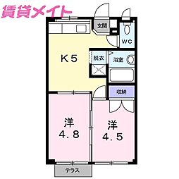 🉐敷金礼金0円！🉐近鉄鈴鹿線 三日市駅 徒歩12分