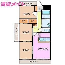 近鉄鈴鹿線 三日市駅 徒歩12分