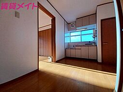 近鉄名古屋線 千代崎駅 徒歩5分の賃貸一戸建て 1階2Kのリビング/ダイニング