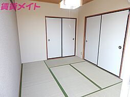 近鉄名古屋線 箕田駅 徒歩4分の賃貸アパート 2階2DKのリビング/ダイニング