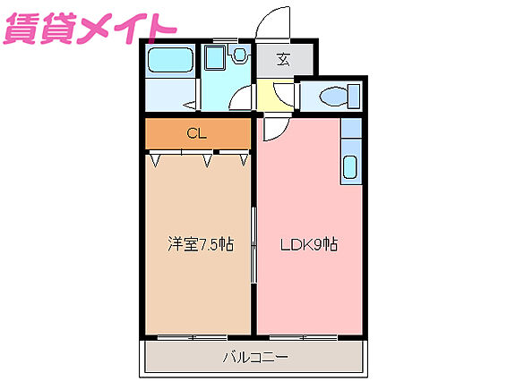 のんびりずむ_間取り_0
