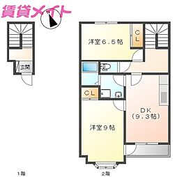 関西本線 河原田駅 徒歩23分