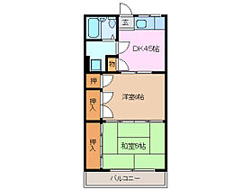 コーポみゆき 8 ｜ 三重県亀山市東御幸町（賃貸アパート2DK・2階・41.25㎡） その2