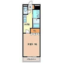 Ｍ・メゾン 202 ｜ 三重県亀山市関町木崎（賃貸アパート1K・2階・31.02㎡） その2