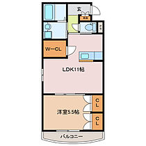 エスティIII 307 ｜ 三重県鈴鹿市阿古曽町（賃貸マンション1LDK・3階・41.28㎡） その2