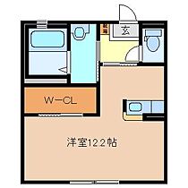 グランメール 101 ｜ 三重県亀山市関町泉ケ丘（賃貸アパート1R・1階・32.80㎡） その2