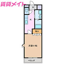 三重県鈴鹿市住吉2丁目（賃貸アパート1K・2階・31.02㎡） その2