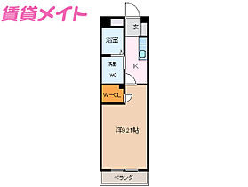 三重県鈴鹿市平田東町（賃貸マンション1K・3階・30.00㎡） その2