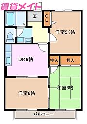 🉐敷金礼金0円！🉐アメニティ亀山G棟