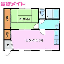 🉐敷金礼金0円！🉐亀山市川合町借家5号棟