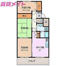 ティーグルアヴァンセ 2階