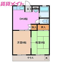 コーポサン 1階