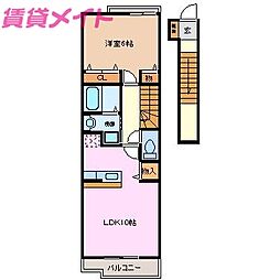 ヴィクトリーII 2階