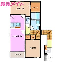 ミ　カーサ 2階